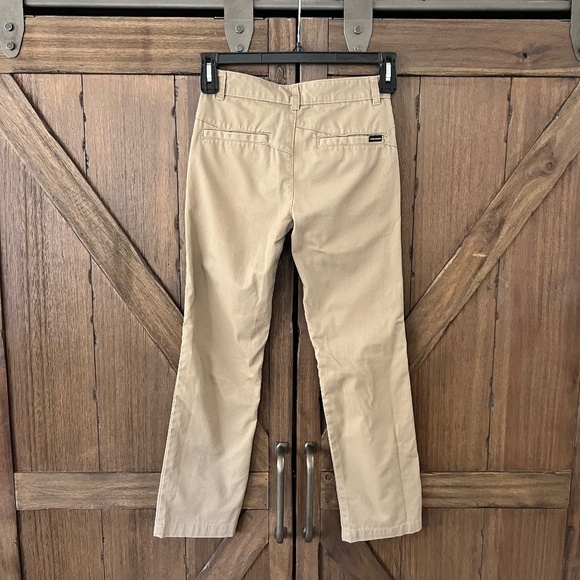 Volcom Vmonty Youth Khaki Pants Size 26 - Picture 2 of 5